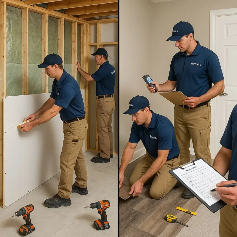 Repairs and Reconstruction process in Tanque Verde, AZ